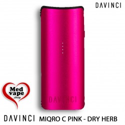 MIQRO-C PINK DRY HERB VAPORIZER - DAVINCI WEED MEDVAPE